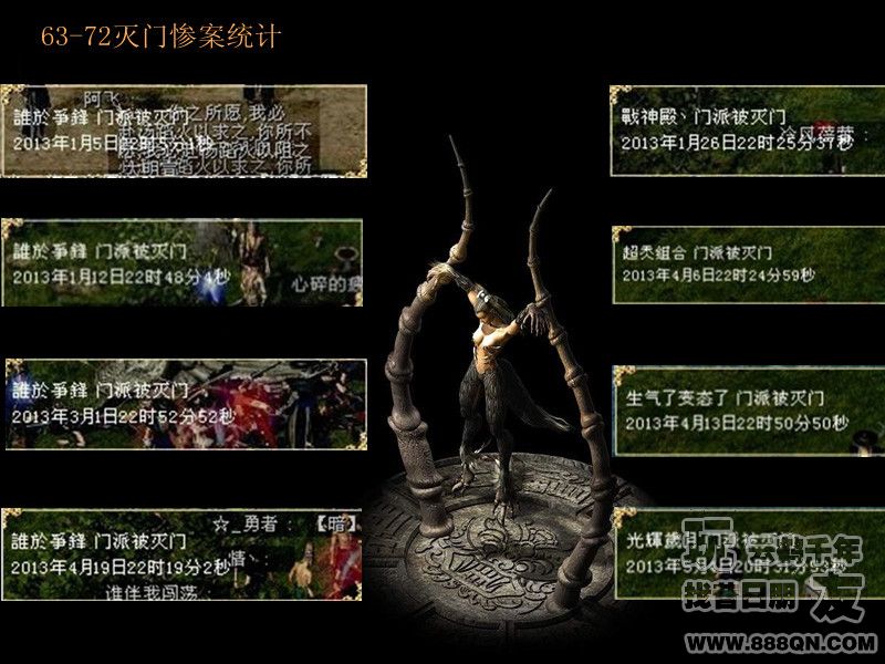 灭门统计(63-72)
